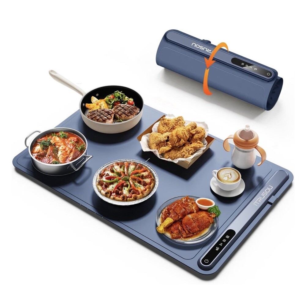 iTrusou Food Warmer Surface Mat Model BW601 Electric Portable Rollable